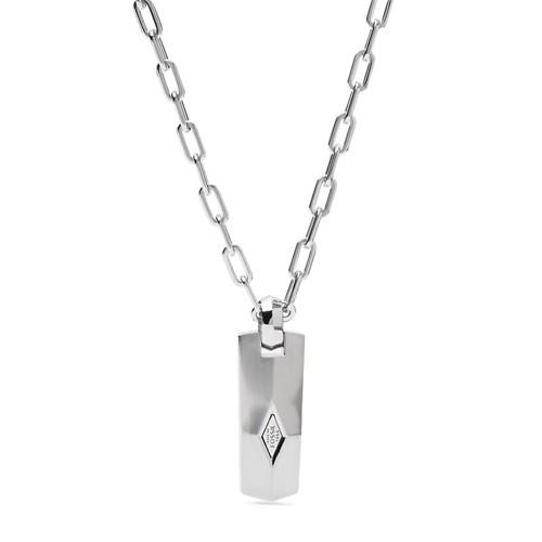 Fossil Diamond Icon Necklace Jf02203040