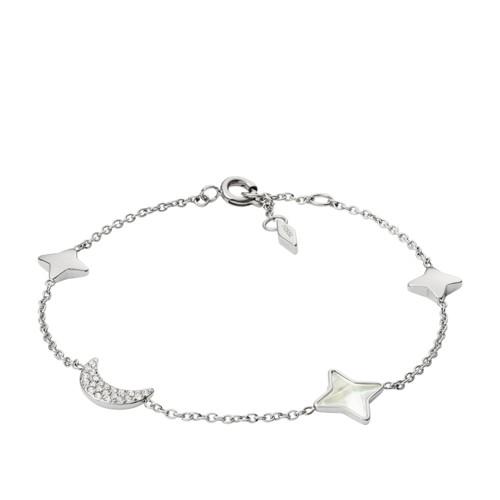 Fossil Star And Moon Glitz Bracelet  Jewelry - Jf02791040