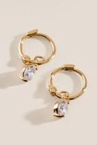 Francesca's Roseanna Huggie Hoops Earrings - Gold