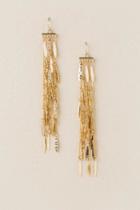 Francesca's Carah Chain Duster Earring - Gold