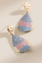 Francesca's Aaliyah Splatter Paint Teardrop Earrings - Multi