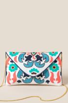 Francesca's Yessica Embroidered Clutch - Multi