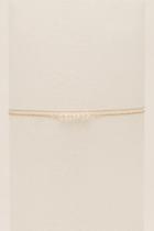 Francesca's Suzanna Delicate Beaded Choker - Pale Pink