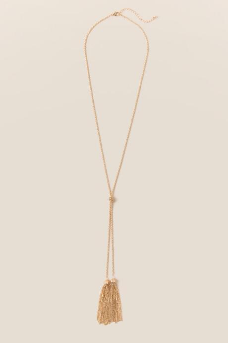 Francesca's Bethanie Double Rope Necklace In Gold - Gold