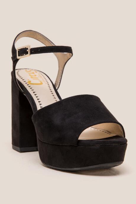 Circus Nakita Platform Block Heel - Black