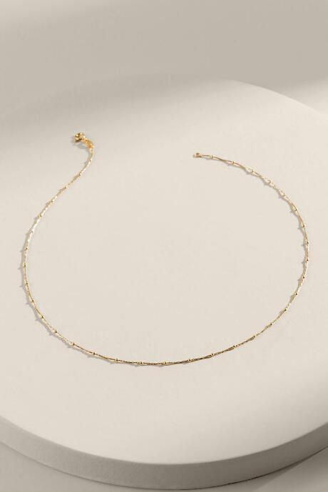 Francesca's Jamie 14k Gold 16 Chain Necklace - Gold