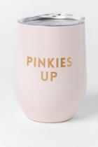 Francesca's Pinkies Up Tumbler - Pink