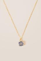 Francesca Inchess December Swarovski Birthstone Pendant - Indigo