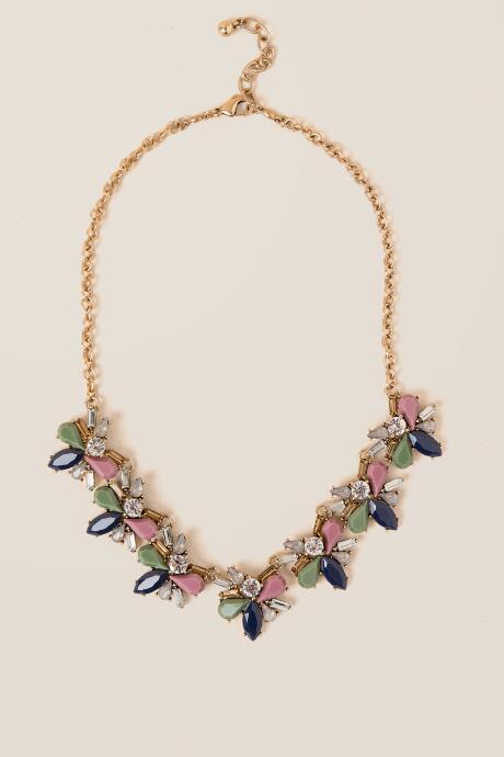 Francesca Inchess Tinley Crystal Statement Necklace - Multi