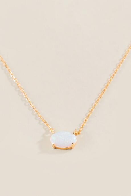 Francesca Inchess Canila Opal Pendant - Iridescent