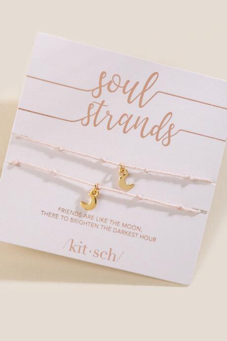 Kitsch Soul Strand Bracelet - Blush