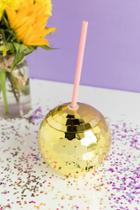 Packed Party Gold Disco Ball Tumbler