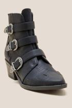 Indigo Rd Yasmina Buckle Ankle Boot - Black