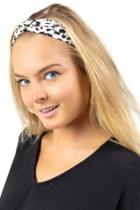 Francesca's Cleo Leopard Print Softwrap - Leopard