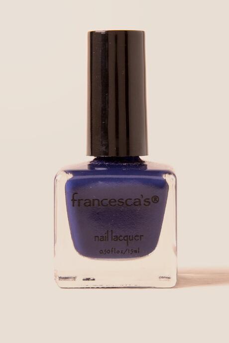 Francescas Midnight Rendezvous Navy Nail Lacquer
