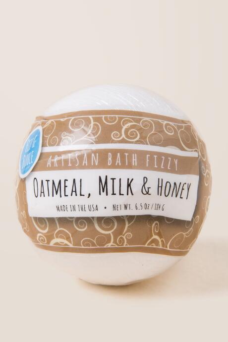 Francesca Inchess Oatmeal, Milk & Honey Bath Bomb