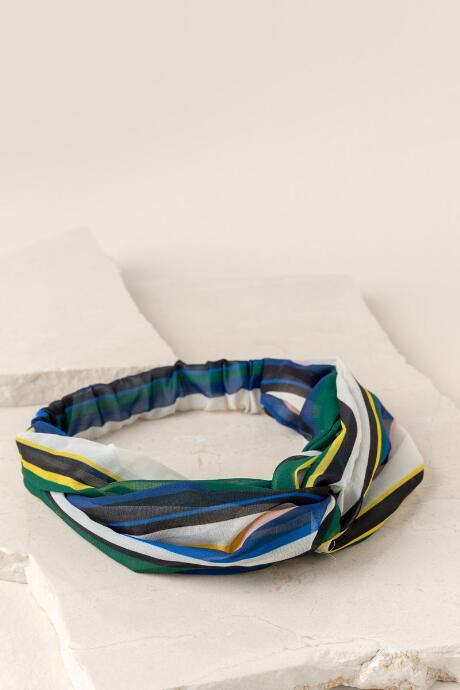 Francesca's Genesis Striped Headband - Multi