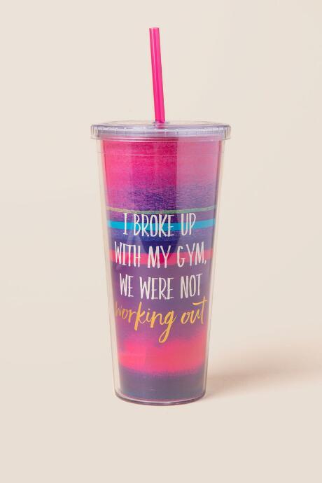 Natural Life Broke Up With My Gym Travel Cup