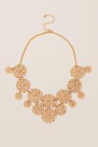 Francesca Inchess Valerie Filigree Statement Necklace - Gold