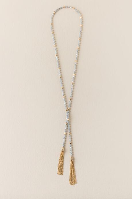 Francesca Inchess Stella Wrap Necklace In Periwinkle - Periwinkle