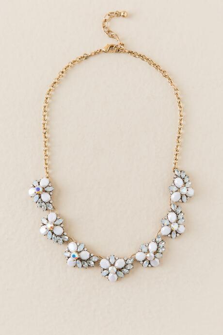 Francesca Inchess Camilla White Statement Necklace - White