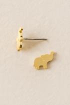 Francesca's Elephant Stud Earring - Gold