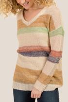 Francesca Inchess Michelle Multi Stripe Sweater - Multi