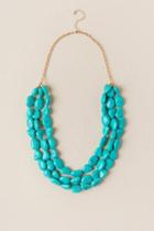 Francesca's Cora Turquoise Strands Necklace - Turquoise