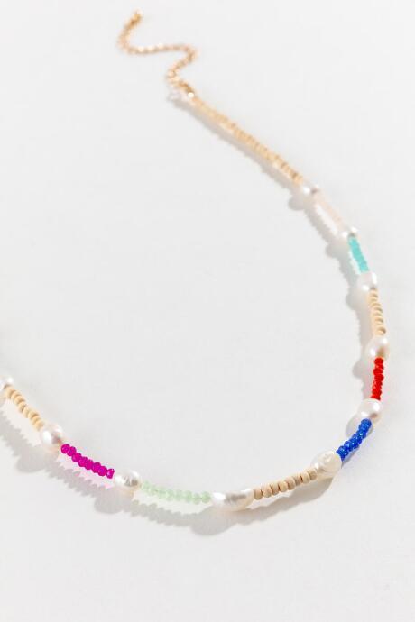 Francesca's Mirabelle Pearl Choker - Multi