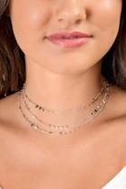 Francesca's Leah Layered Necklace - Silver