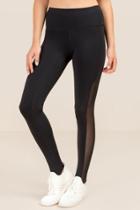 Francesca's Nastassia Stirrup Bottom Legging - Black