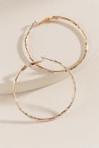 Francesca's Katherine Twist Hoop Earrings - Gold