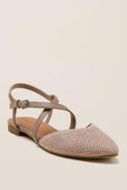 Indigo Rd. Genetica Perforated Strappy Flat - Gray