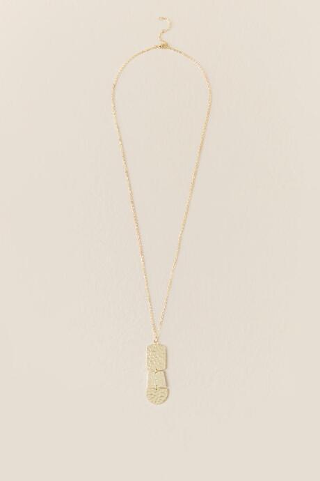 Francesca's Adelynne 20k Pendant Necklace - Gold