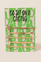 Francesca's Go Sit On A Cactus Hair Pins - Gold