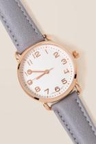 Francesca's Carmen Classic Watch - Gray