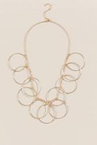 Francesca's Avery Open Circle Necklace - Gold