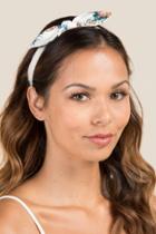 Francescas Marci Pineapple Bow Softwrap - White