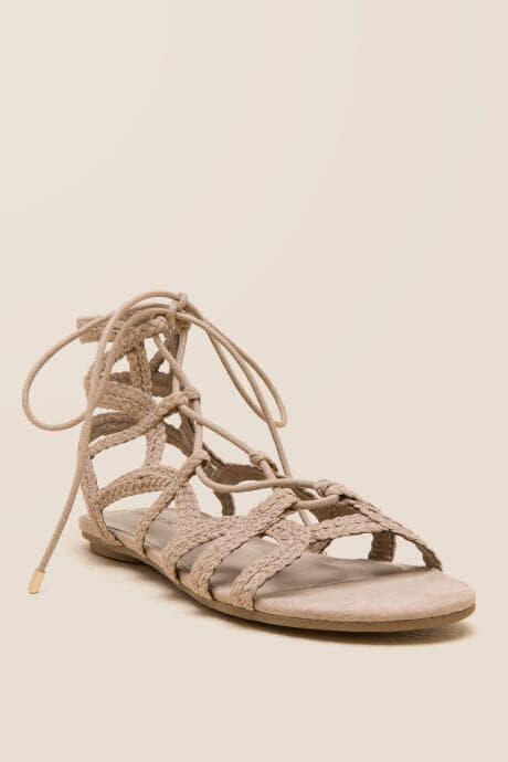 Indigo Rd Laura Gladiator Braided Sandal - Natural