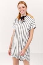 Francesca Inchess Megan Shirt Dress - Green