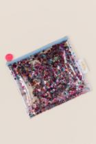 Francesca's Kimi Multi-colored Confetti Pouch - Multi