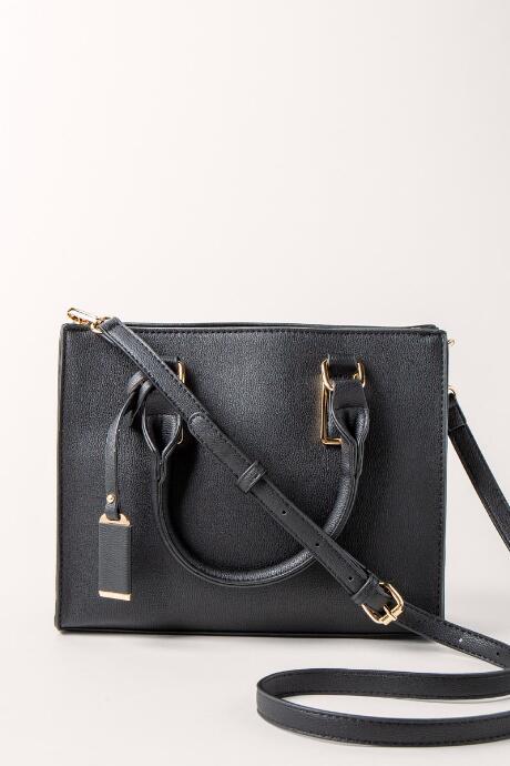 Francesca's Jada Satchel - Black