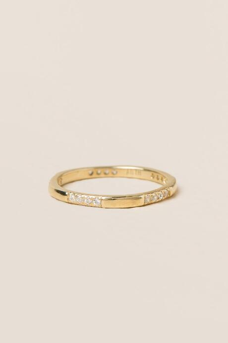 Francesca's Harper Hammered Metal Ring - Gold