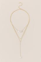 Francesca's Vera Freshwater Pearl Layered Necklace - Pearl