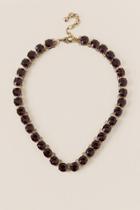 Francesca's Lucia Cabachon Necklace In Red - Red