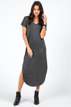 Francesca's Marcell Embroidered Mini Skirt - Black