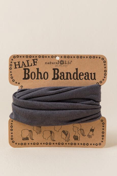 Francesca's Boho Bandeau In Slate - Gray