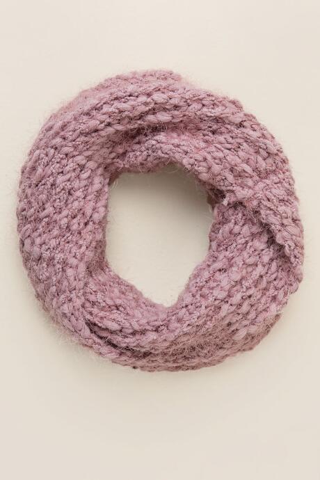 Fracesca's Bianca Popcorn Loop Scarf - Gray
