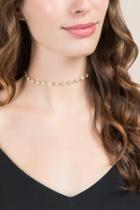 Francesca Inchess Emmy Iridescent Crystal Choker - Iridescent