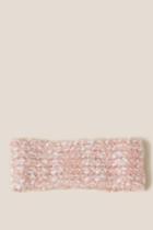 Francesca's Stacy Cozy Knit Earband - Blush
